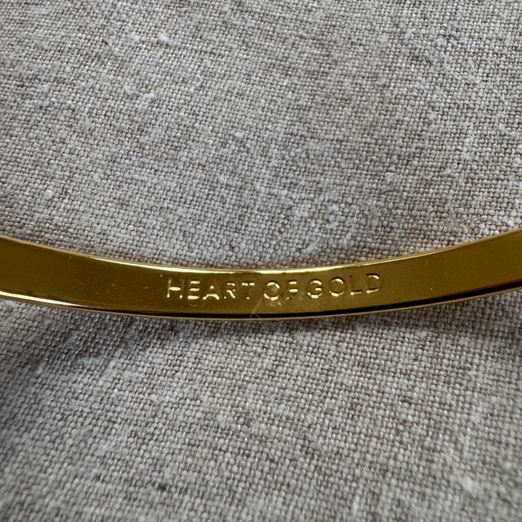 Kate Spade “Heart of Gold” Bangle - Picture 2 of 5